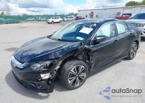 2018 Honda Civic Ex-T from USA, damaged, VIN 19XFC1F46JE201640